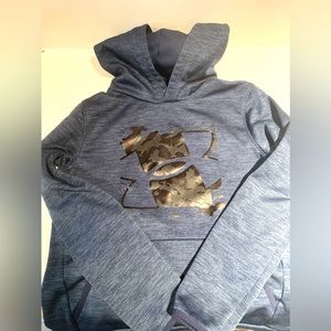 Under Armour Hoodie kids Size YLG/JGIG Gray